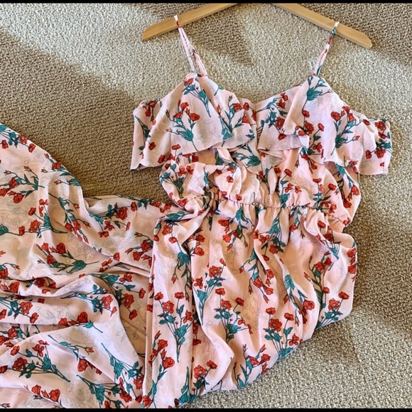 Bohemian Floral Summer Maxi Dress S M L NWT - Picture 3 of 6